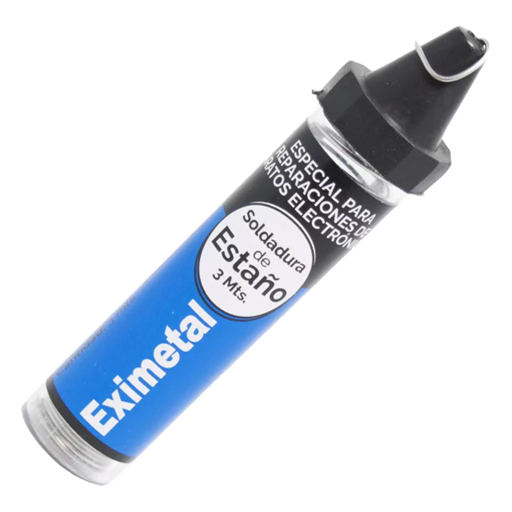 Estaño para Soldar 60% Eximetal 0.8mm x 3m