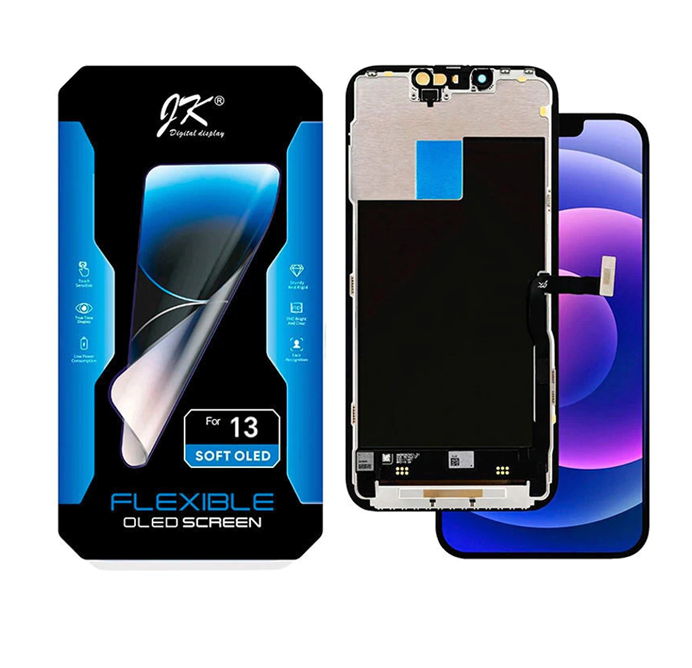 Modulo Iphone 13 Pro Max negro (ORIG Soft Oled) IC Removible JK
