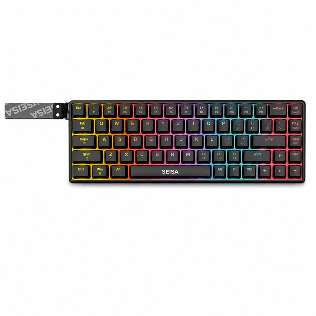 Teclado Gamer Retroiluminado Mecanico DN-K68 (68 teclas)