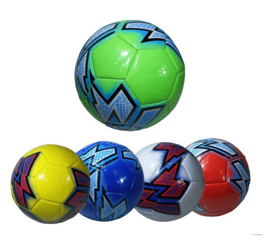 Pelota de Futbol N°5 Rayos de Colores (sin garantia)