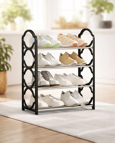 Organizador de Zapatos 4 Niveles Metalico (58x40x18cm)