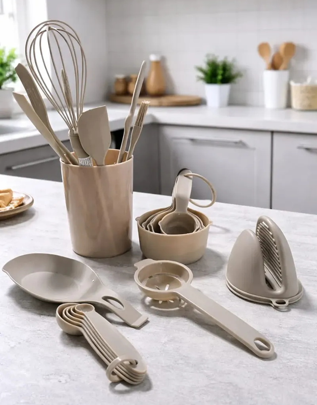 Set Utensilios de Cocina Silicona 21pcs