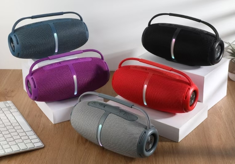 Parlante Portatil Bluetooth FM Usb Micro Sd con Luces TG-686