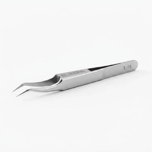 Pinza de Precision Curva T-15