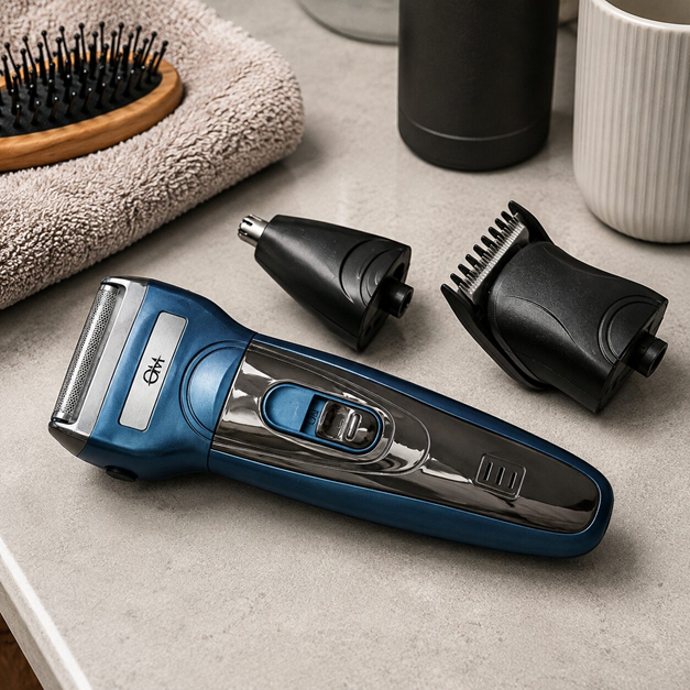 Afeitadora Corta Pelo Trimmer Recargable 3 en 1 OM OM-7213