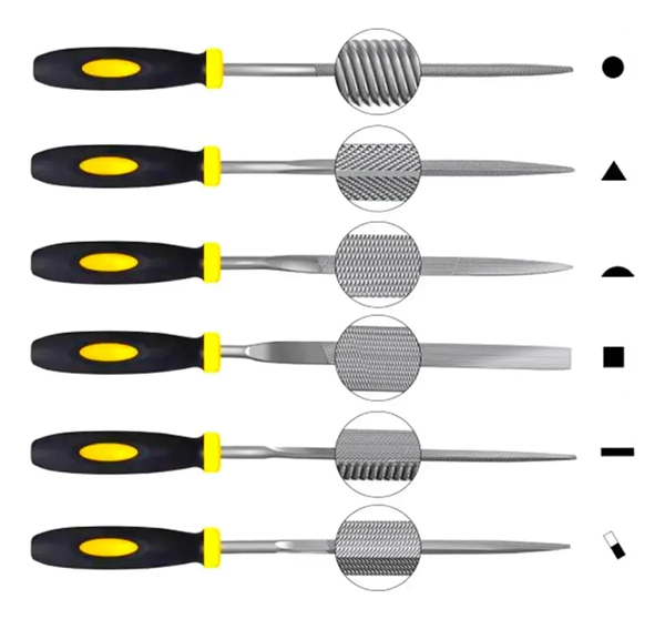 Set Limas de Precision 6pcs