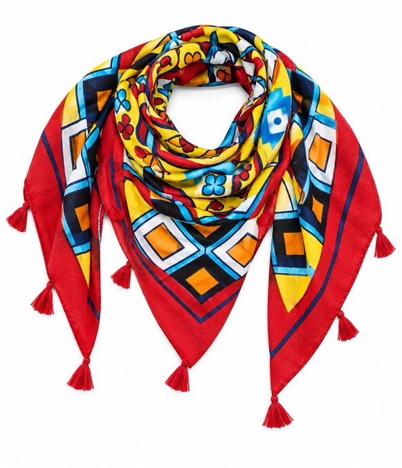 Pañuelo Chal Pashmina Triangulo