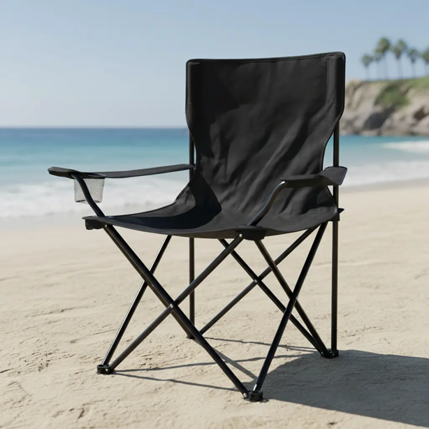Silla Plegable Camping con Apoya Brazos