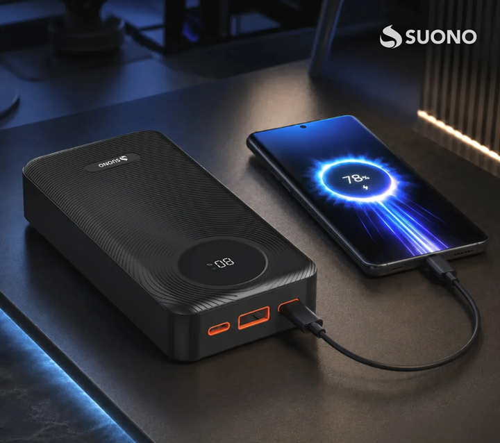 Power Bank 20000mAh Usb + 2 PD Suono ACC0250