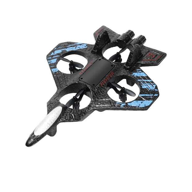 Avion Drone de Poliestireno con Control y Luces LKD-L25