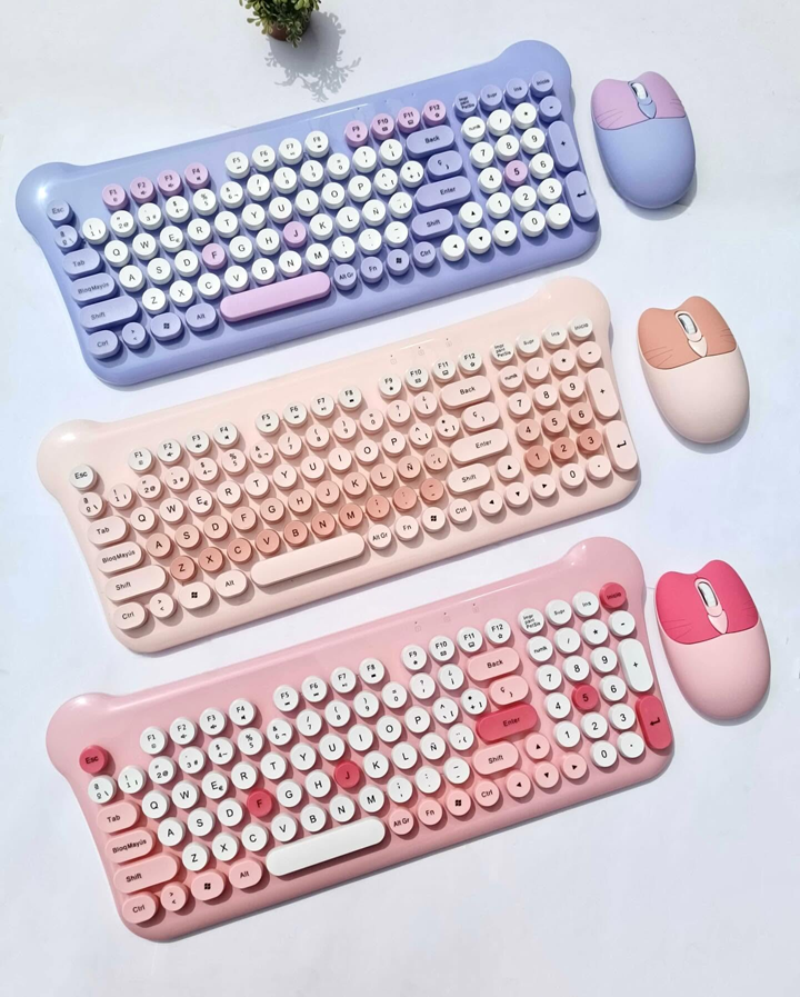 Kit Teclado Mouse Inalambrico Royalcell RM-212
