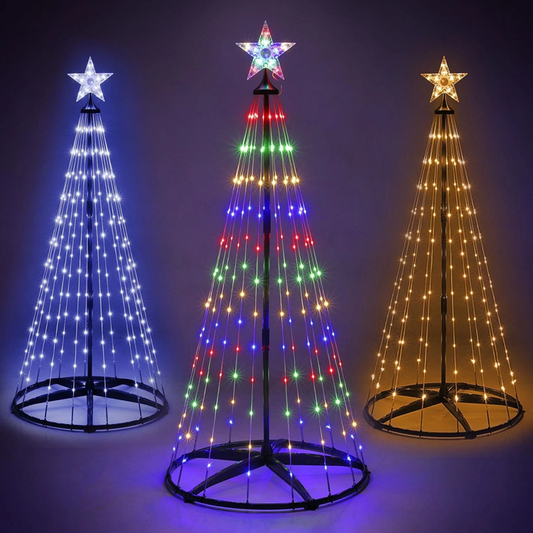 Arbol de Navidad Pino de Tiras Led con Control 1,8m HCP183