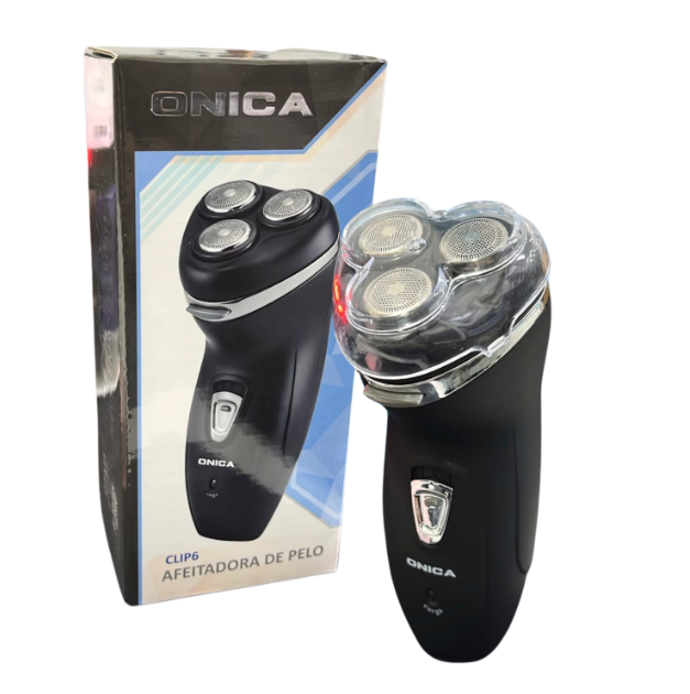 Afeitadora Rotatoria Recargable Usb Onica Clip 6