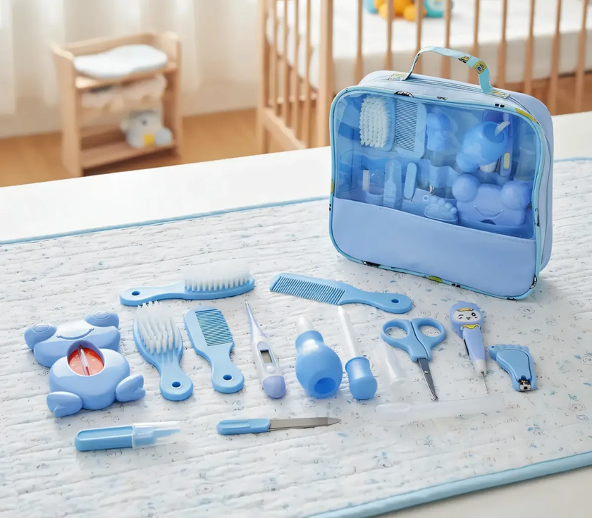 Set de Higiene Accesorios para Bebes Ranita 13PCS