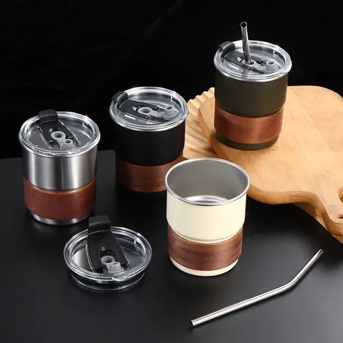 Vaso Termico con Bombilla 200ml TT-03