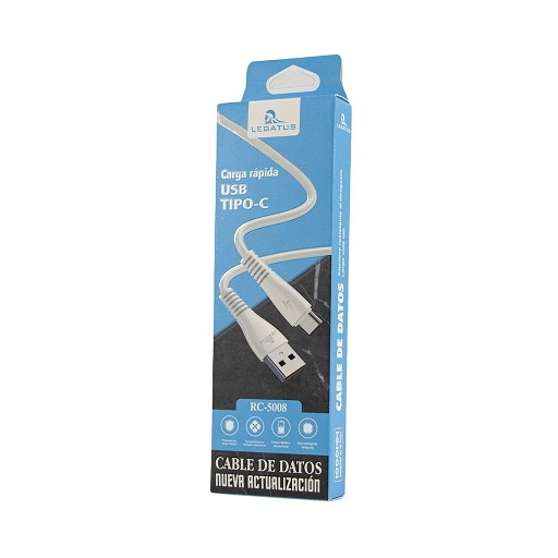 Cable de Datos Carga Rapida Tipo C Legatus RC-5008