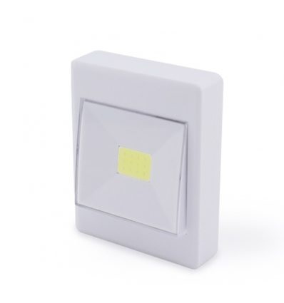 Luz Placard Tipo Interruptor COB 3w a Pilas con Iman