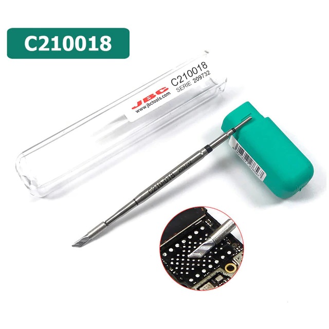 Punta para Soldador Sugon JBC C210-018 (punta cuchilla) Primera Linea