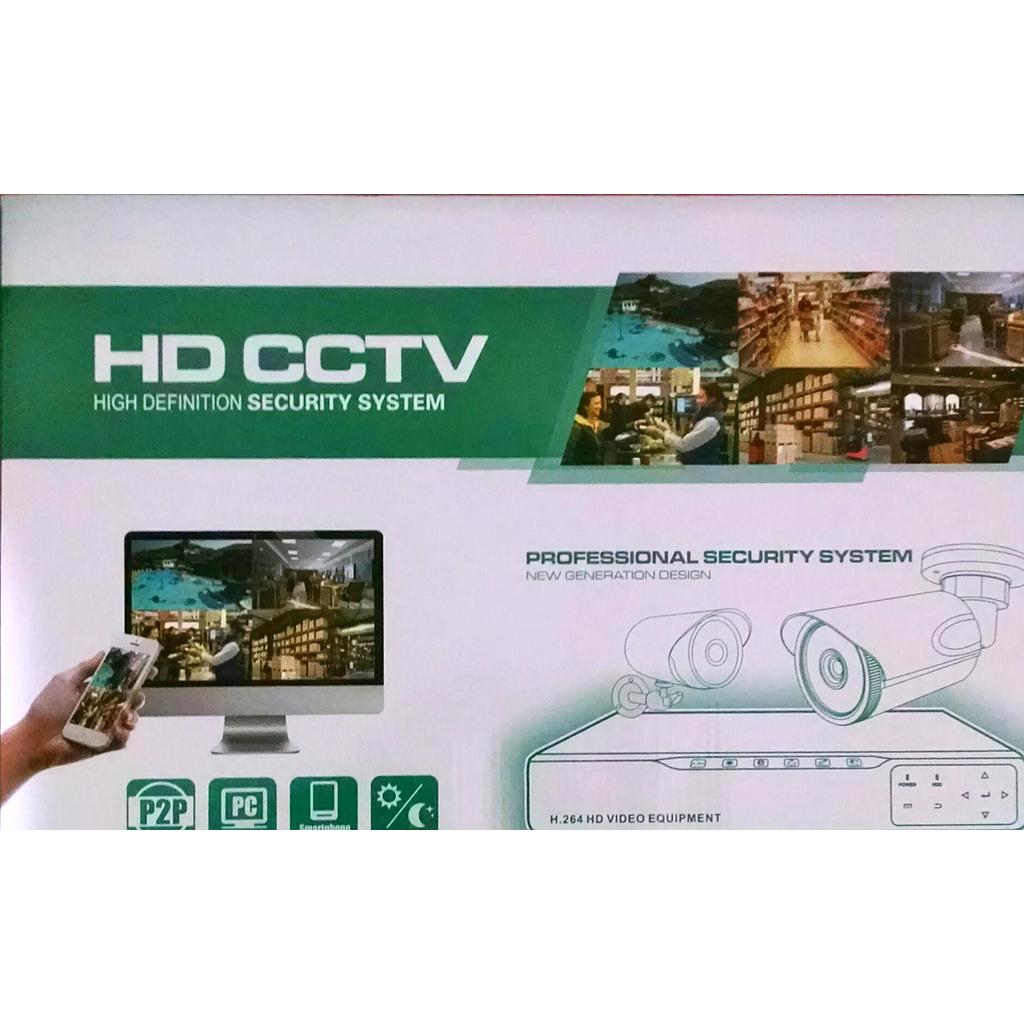 DVR 4 Canales Usado + 4 Fuentes 12V 2A + Cable VNC