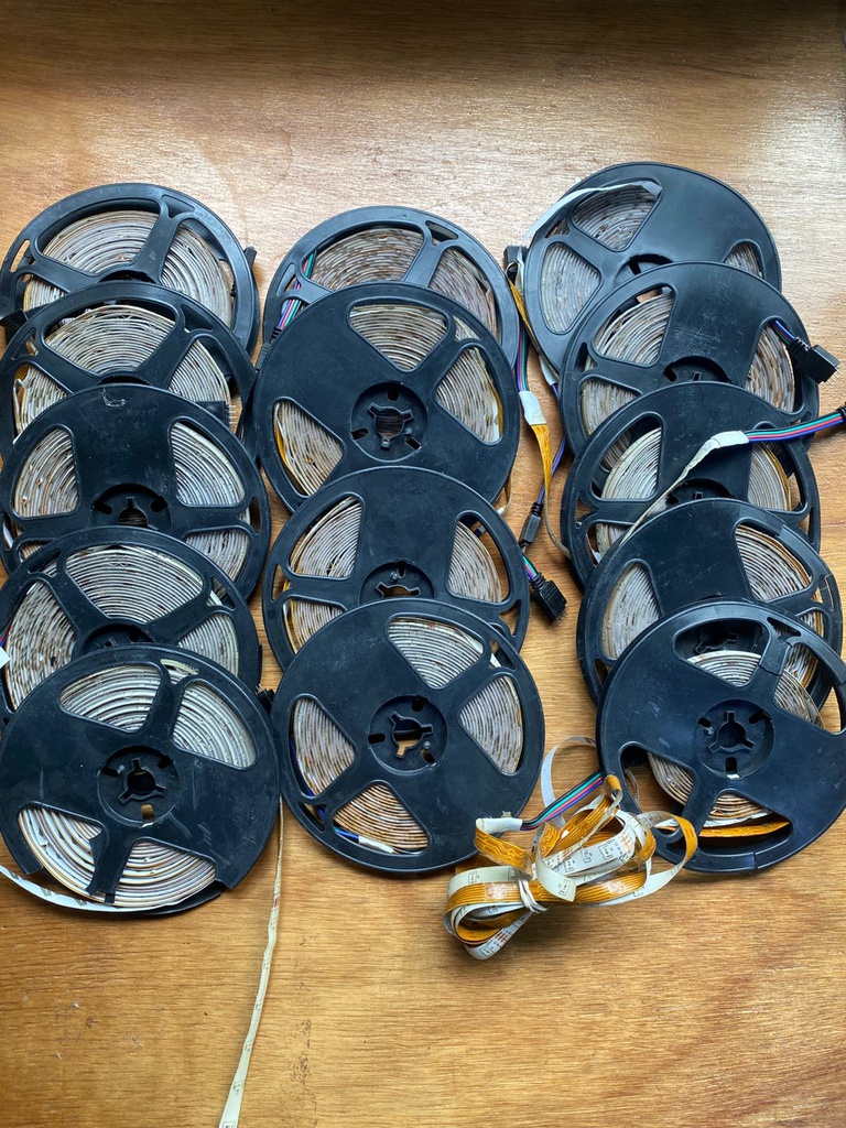 Tira Led Rgb 5M 3528 Liquidacion