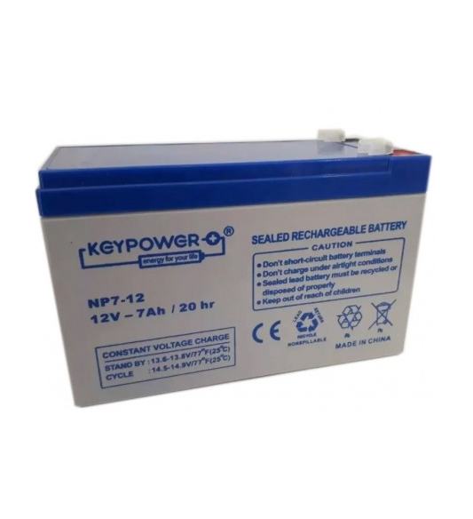Bateria de Gel 12v 7ah KB7-12