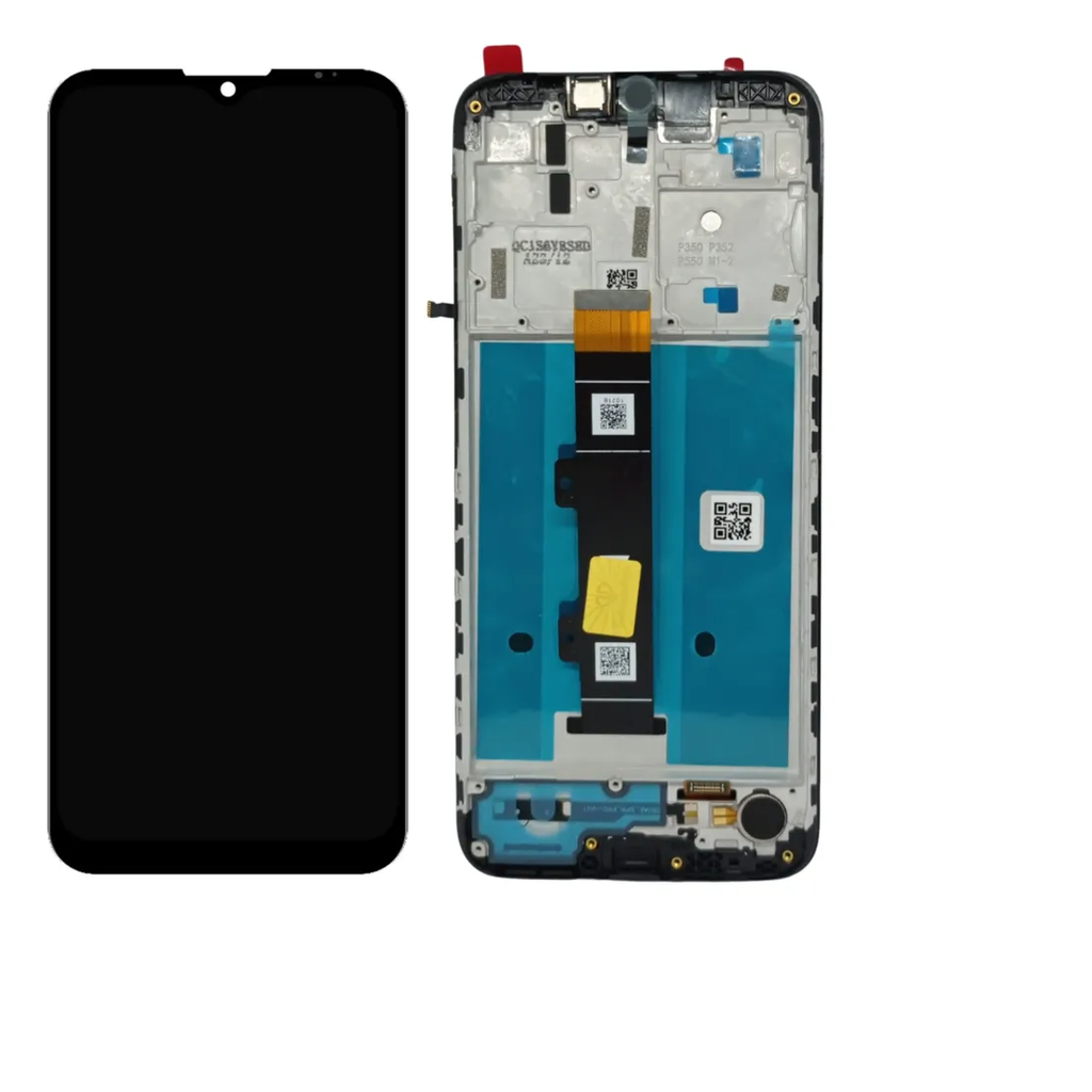 Modulo Motorola G20 con marco, buzzer, parlante, flex botones Original (RN)