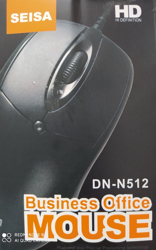 [6290132557754] Mouse Optico Usb Seisa DN-N512