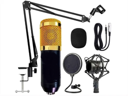 [6290132568583] Kit soporte Microfono Profesional Condenser BM-800TZ