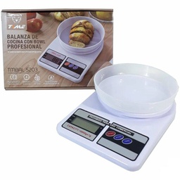 [0723540565555] Balanza de cocina con bowl