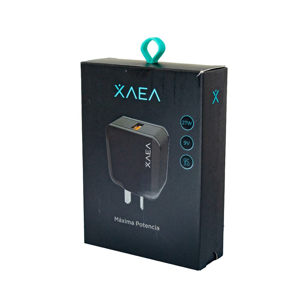 [110801077 110801076] Cargador 9V 3A 27W + cable Tipo C carga rapida XAEA