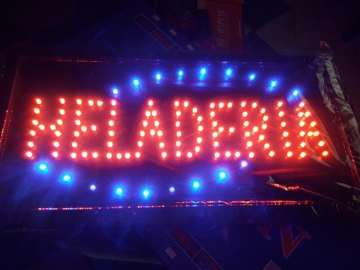 Cartel Led de Heladeria