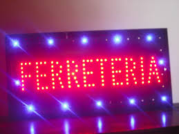 Cartel LED "Ferreteria"