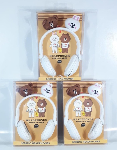 [0723540565470] Auricular con Ositos Ar1126