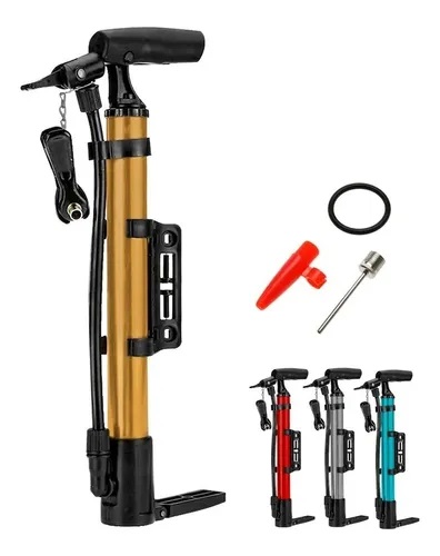 [502026 4560327 91084 105114] Inflador de Mano Multiuso bicicleta pelotas varios picos BP32