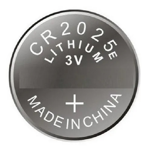 [502204 7681740 250319] Pila Cr 2025 3v Litio blister x 5u. Hongwei / T&E