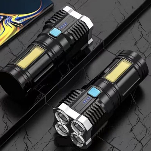 [577578 503333 383881] Linterna Led 4 lamparas Recargable L-S03 (4 modos)