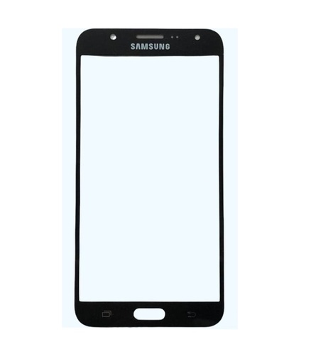 [GLA04015] Repuesto Glass Samsung J7 Neo / J7 2015 / J7 Core / J7 NXT Negro + OCA con Logo