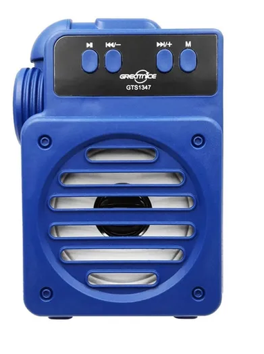 [6290132577738] Parlante Portatil BT Fm Usb Micro Sd 3" GTS-1347