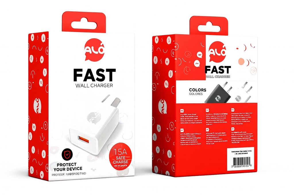 [8804240067227 067210] Cargador Cabezal Alo 1.5A