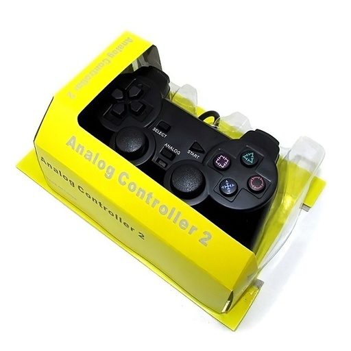 [2741416 502836 0512074 900566] Joystick PS2 con cable caja amarilla