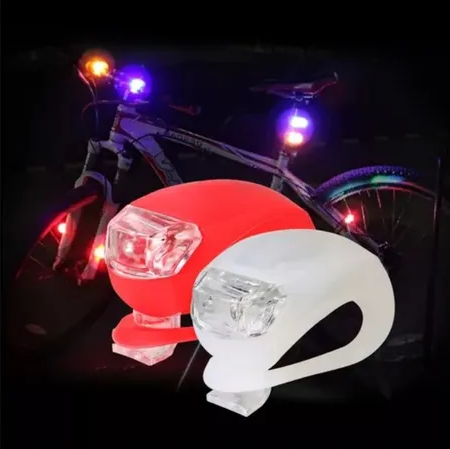 [500575 6952938331142] Luz Led Doble de Bicicleta HJ008-2