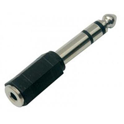 [3426 CB177A] Adaptador Plug 6.5 Stereo a Jack 3.5