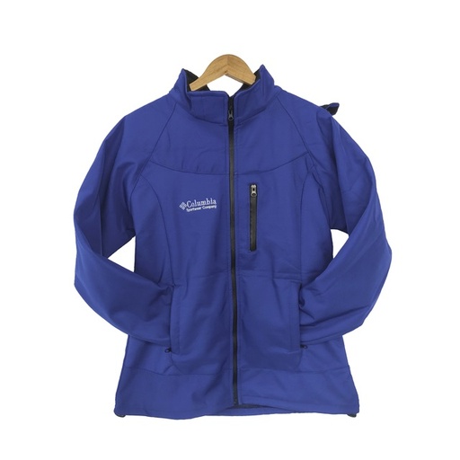 [503638] Campera Neoprene Impermeable Columbia Replica Interior Micropolar Talle M Azul (va para un s)