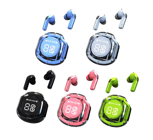 [503945 AU-17006 8110205] Auricular Bluetooth V5.3 Doble con Base Cargadora Ultrapods Pro