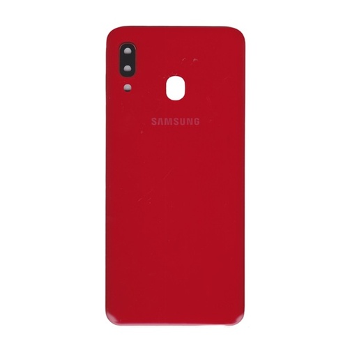 [504421] Tapa Trasera Samsung A20 Rojo