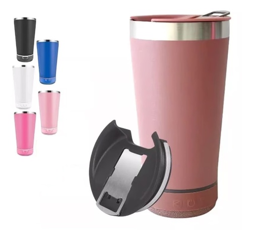 [504469] Vaso Termico Parlante con Destapador 473ml