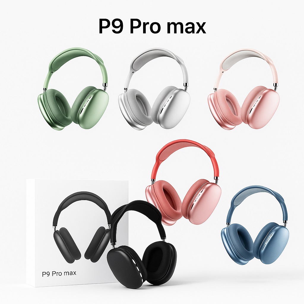 [6989532512530] Auricular Airpods Pro Max Bluetooth P9