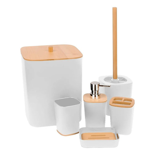 [S-2195] Set Organizador para Baño 6pcs