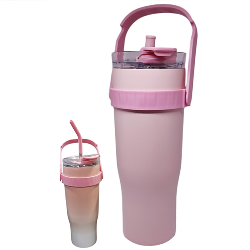 [504774] Vaso Quencher con Soporte para Celular 1.2L (Rosa)