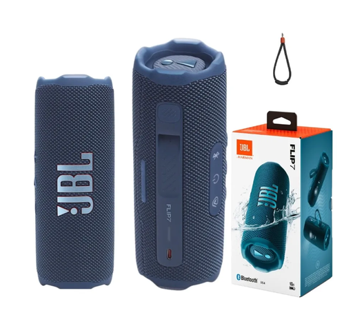 [504857] Parlante Portatil Bluetooth JBL Flip 7 Azul (Replica)